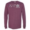 3513 Adult Extra Soft Tri-blend Long Sleeve Thumbnail